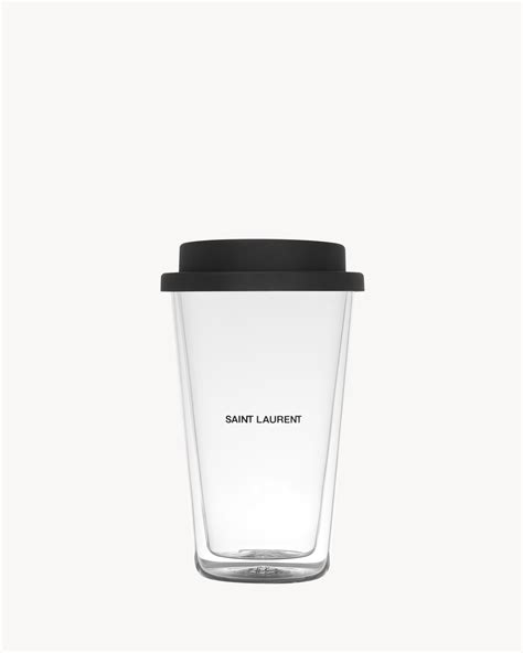 yves saint laurent coffee|COFFEE MUG IN GLASS .